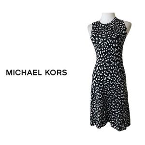 Michael Kors Animal Print Stretchy Dress. Sz XXS